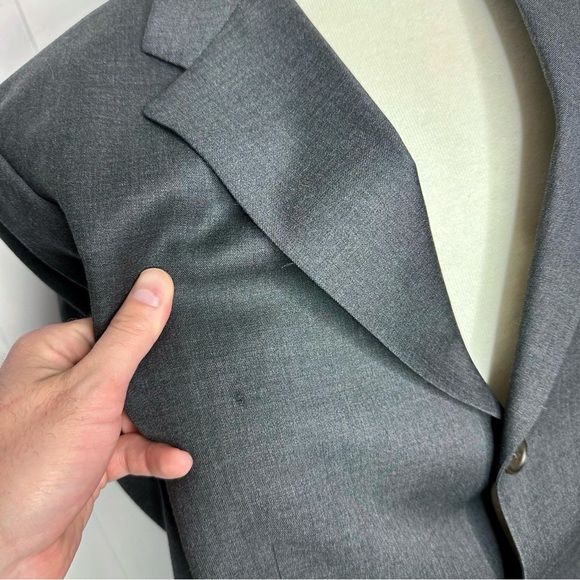 AS-IS Polo University Charcoal Wool/CASHMERE Suit - Picture 7 of 12